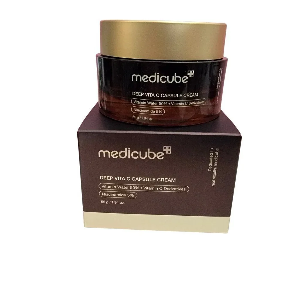MEDICUBE DEEP VITA C CAPSULE CREAM 55ml Expiration 2027 Korean Skincare NEW